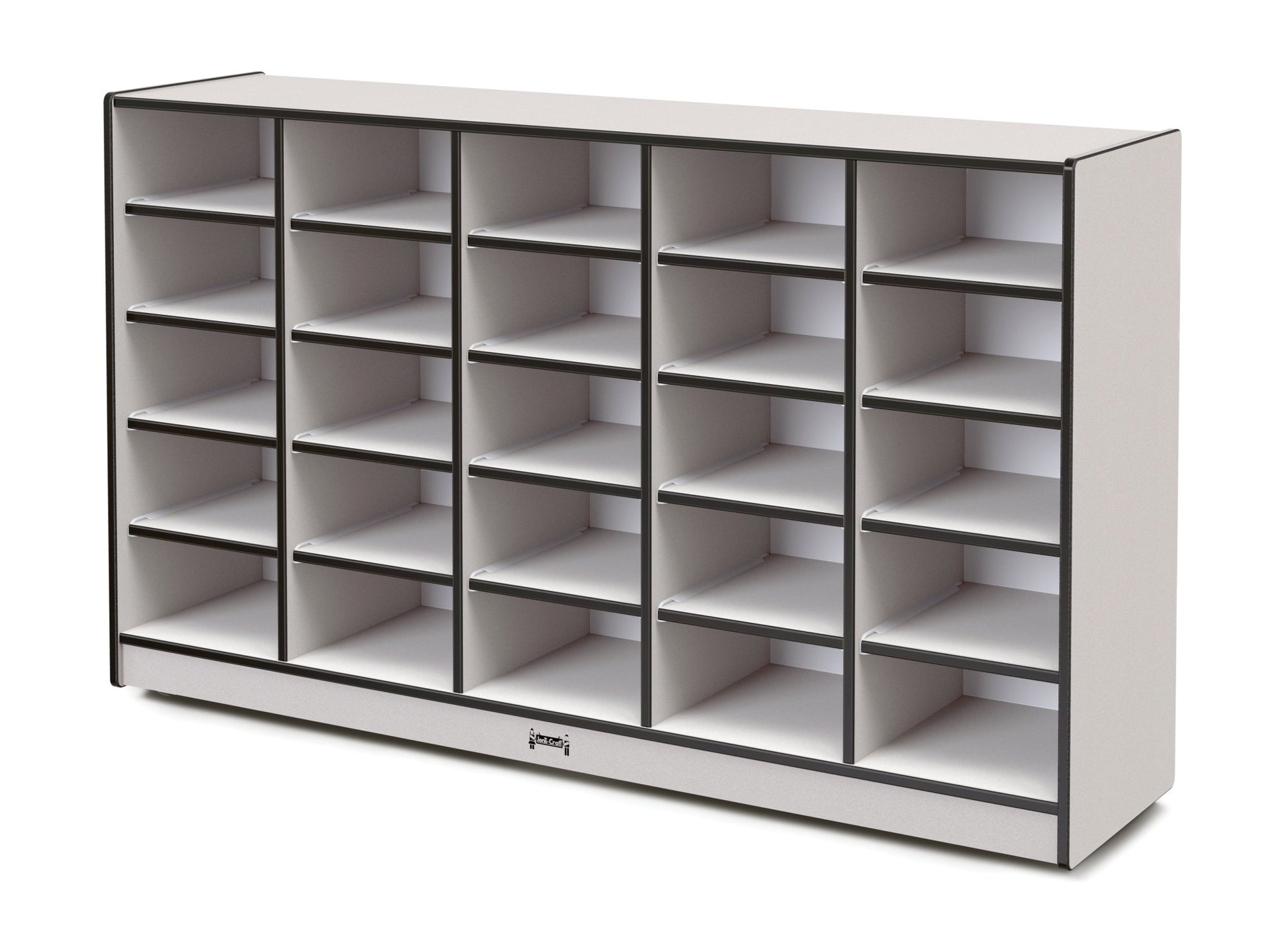 Rainbow Accents 25 Tub Mobile Storage - with Tubs - SchoolOutlet