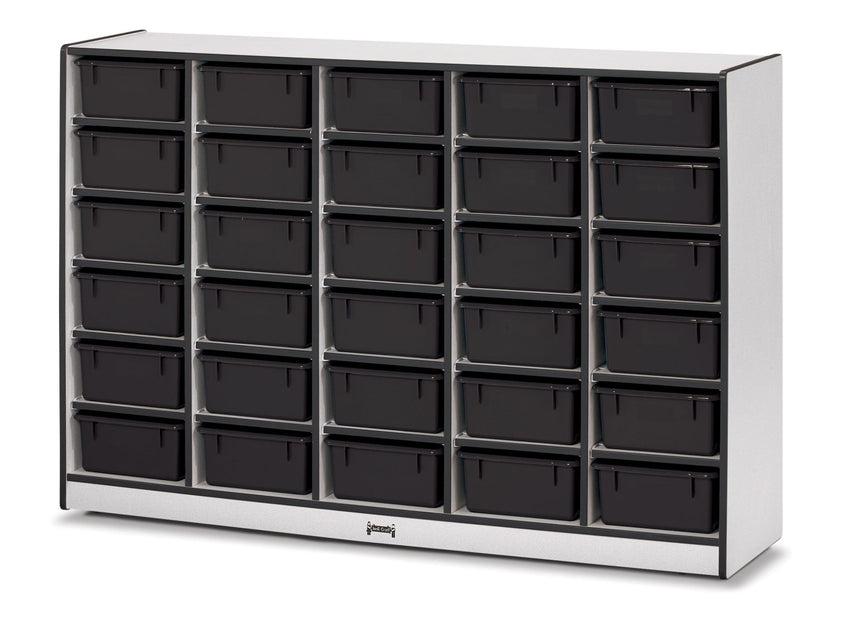 Rainbow Accents 30 Tub Mobile Storage - with Tubs - SchoolOutlet