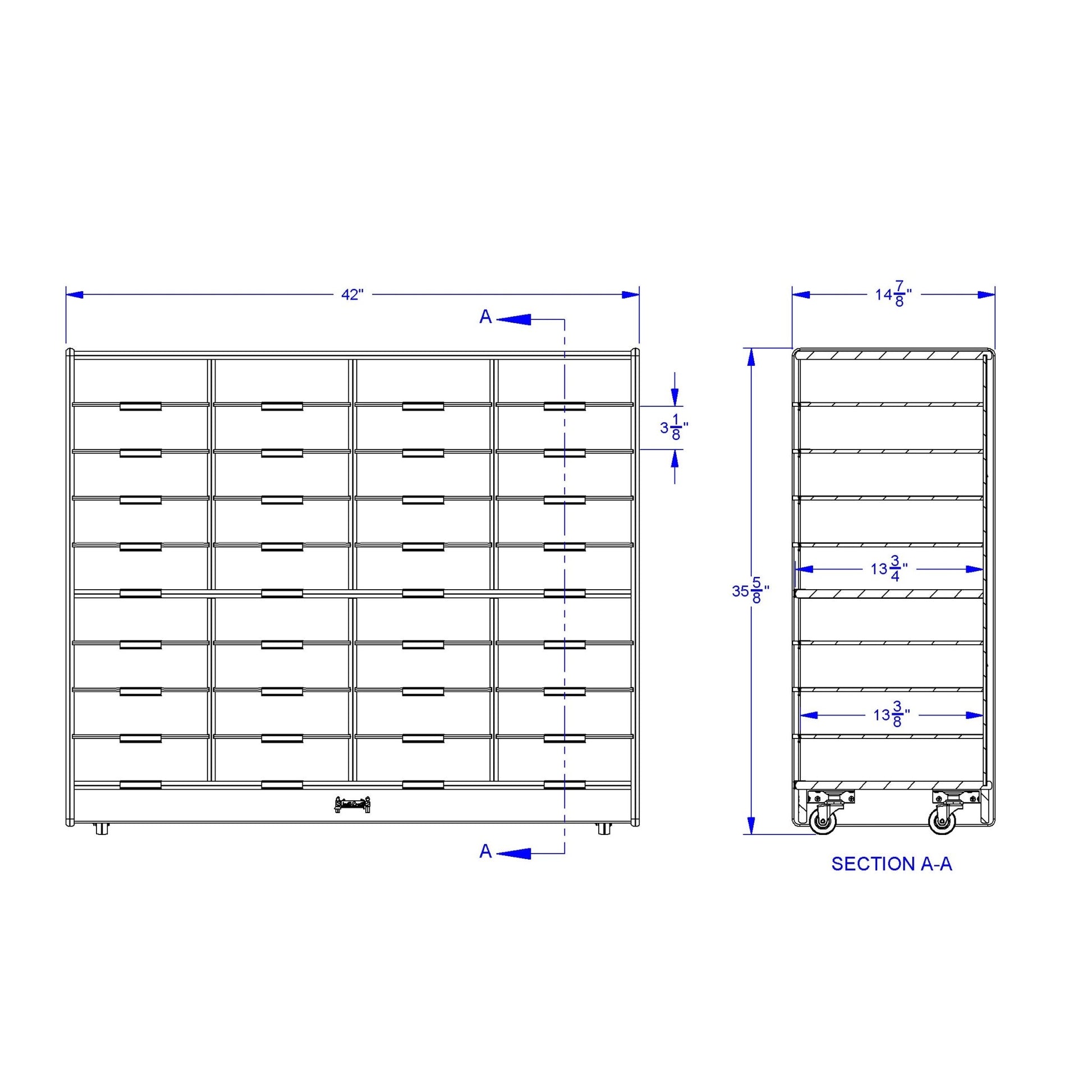 Jonti - Craft Mobile Mailbox Organizer - SchoolOutlet