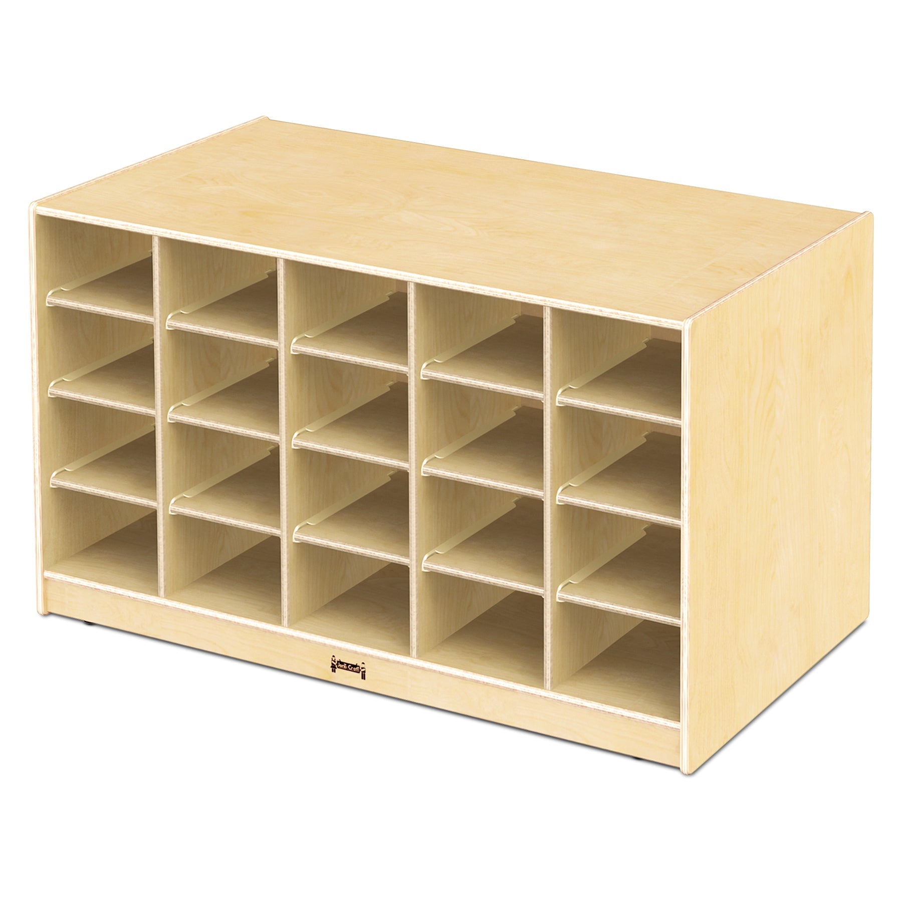 Jonti - Craft Double - Sided Island - 40 Cubbie - Tray - without Trays - SchoolOutlet