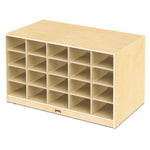 Jonti - Craft Double - Sided Island - 40 Cubbie - Tray - without Trays - SchoolOutlet