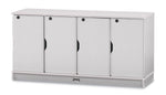 Rainbow Accents Stacking Lockable Lockers - Single Stack - SchoolOutlet
