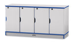 Rainbow Accents Stacking Lockable Lockers - Single Stack - SchoolOutlet