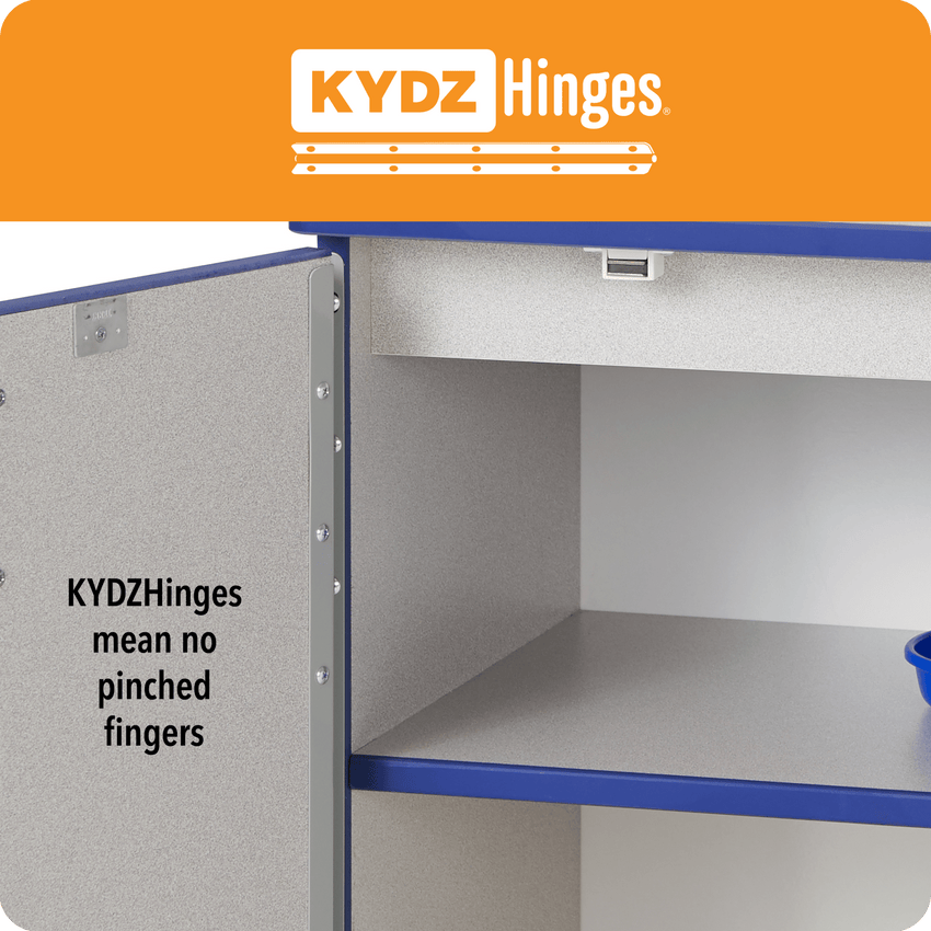 Rainbow Accents Stacking Lockable Lockers - Double Stack - SchoolOutlet