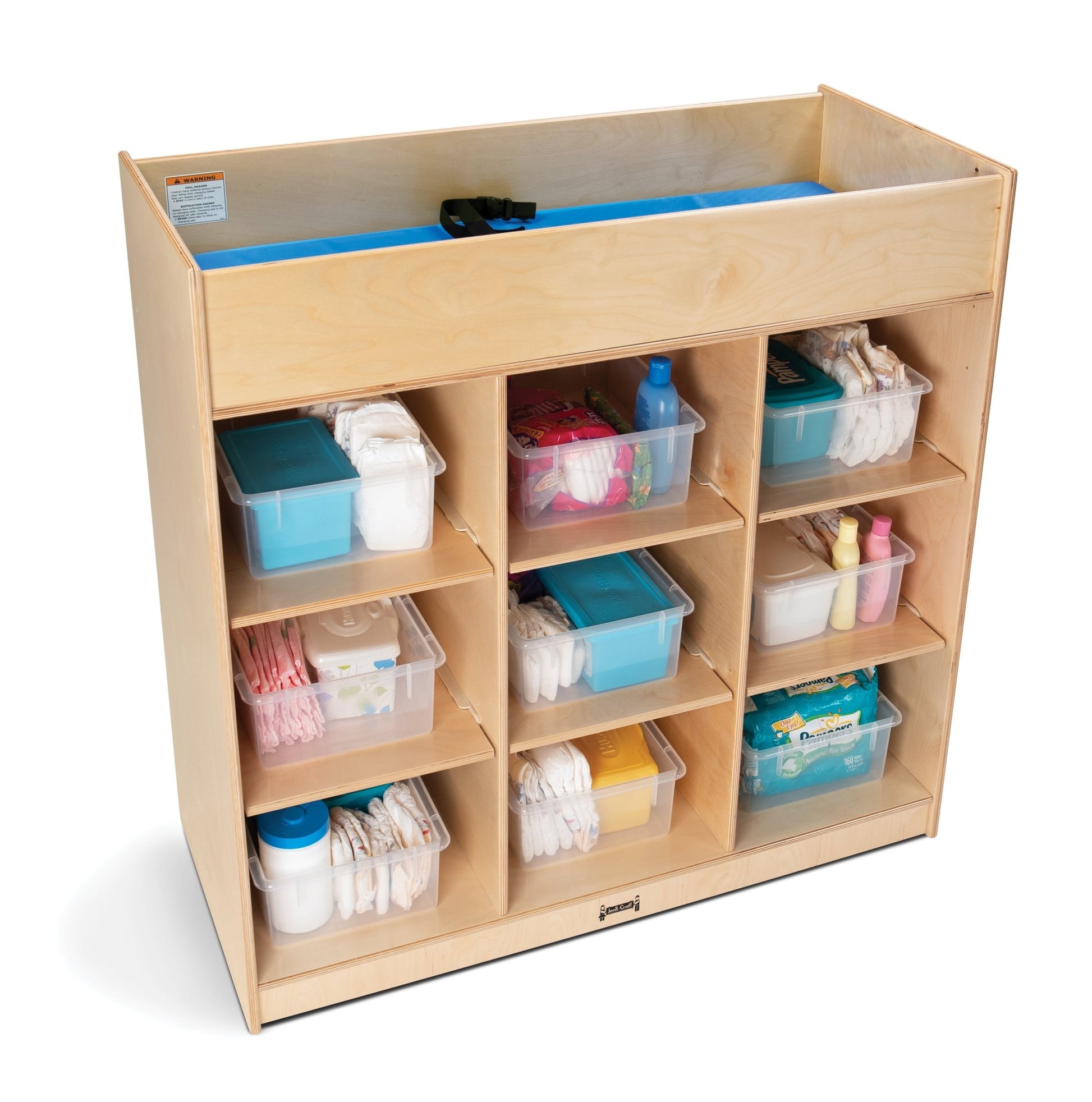 Jonti - Craft 9 Tub Changing Table with Pad - SchoolOutlet