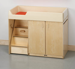 Jonti-Craft Diaper Changer Combo - Left