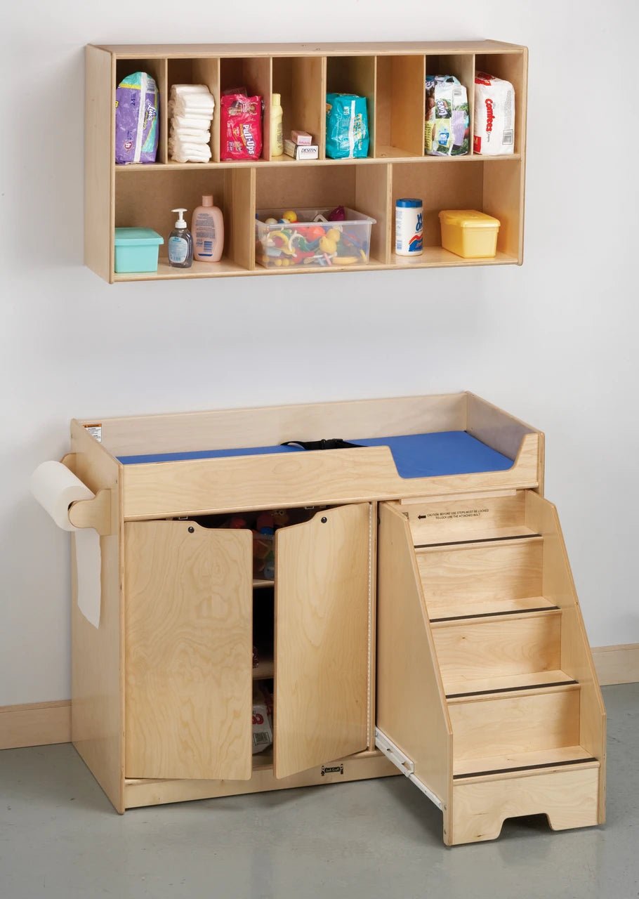 Jonti - Craft Changing Table - with Stairs Combo - Right - SchoolOutlet
