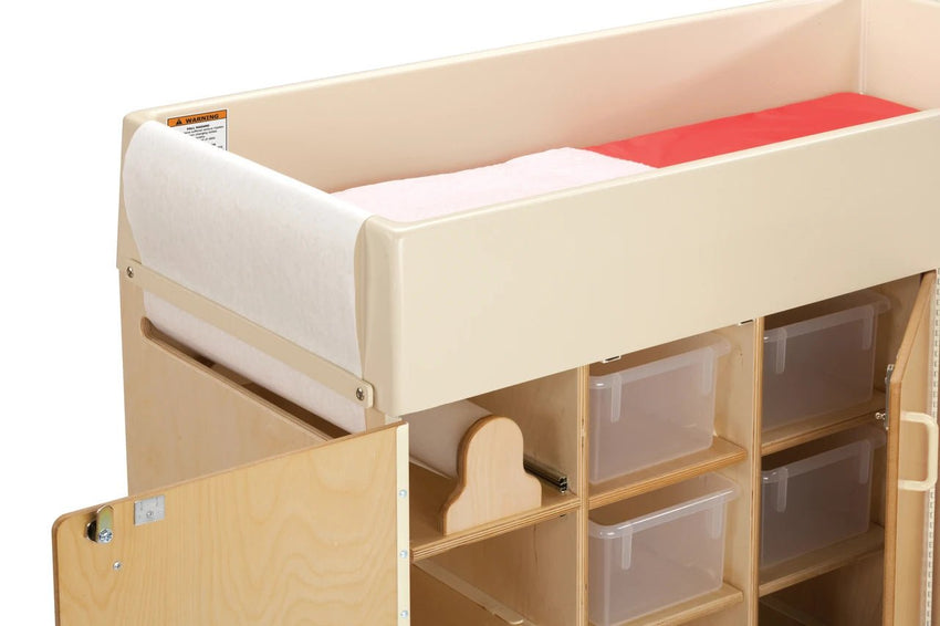 Jonti - Craft Diaper Depot With Left Stairs (Jonti - Craft JON - 5145JC) - SchoolOutlet