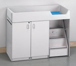 Rainbow Accents Diaper Changer with Stairs - Right - SchoolOutlet