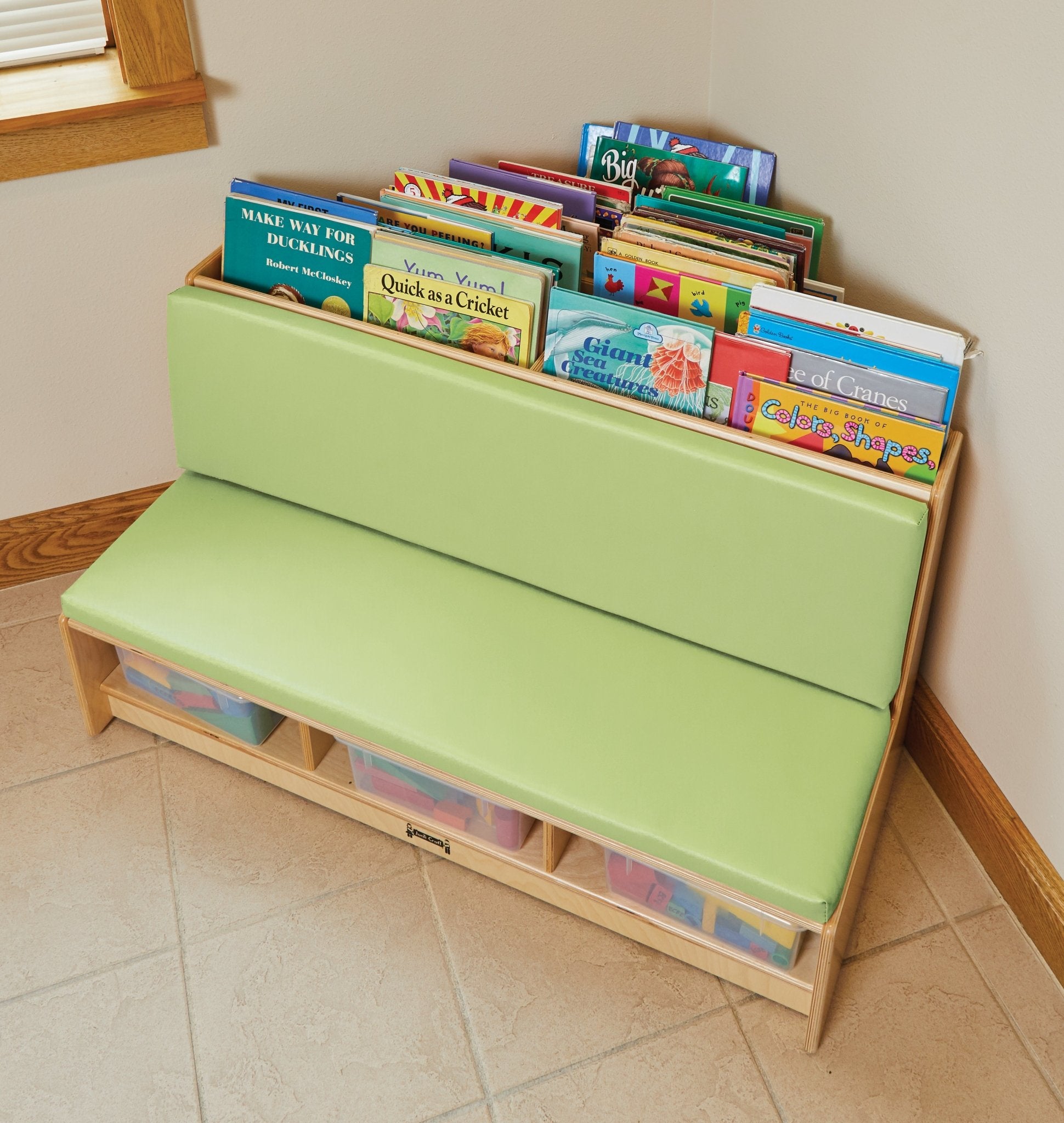 Jonti - Craft Corner Literacy Nook - Key Lime - SchoolOutlet