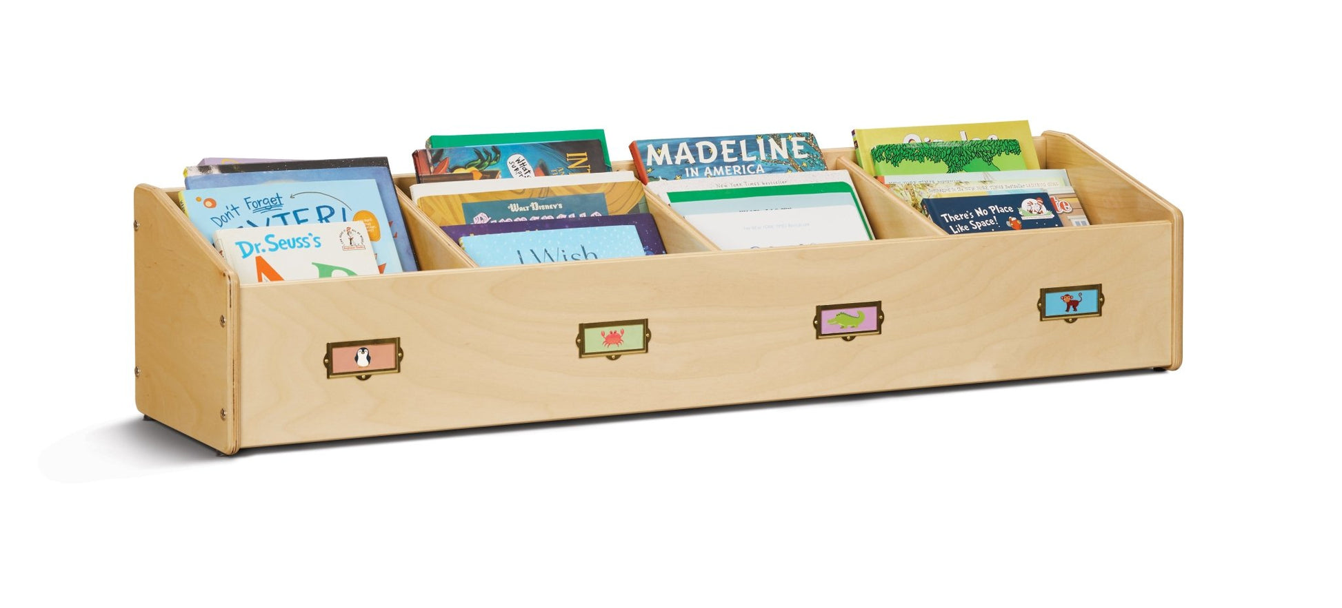 Jonti - Craft Tabletop Book Browser - 4 Section - SchoolOutlet