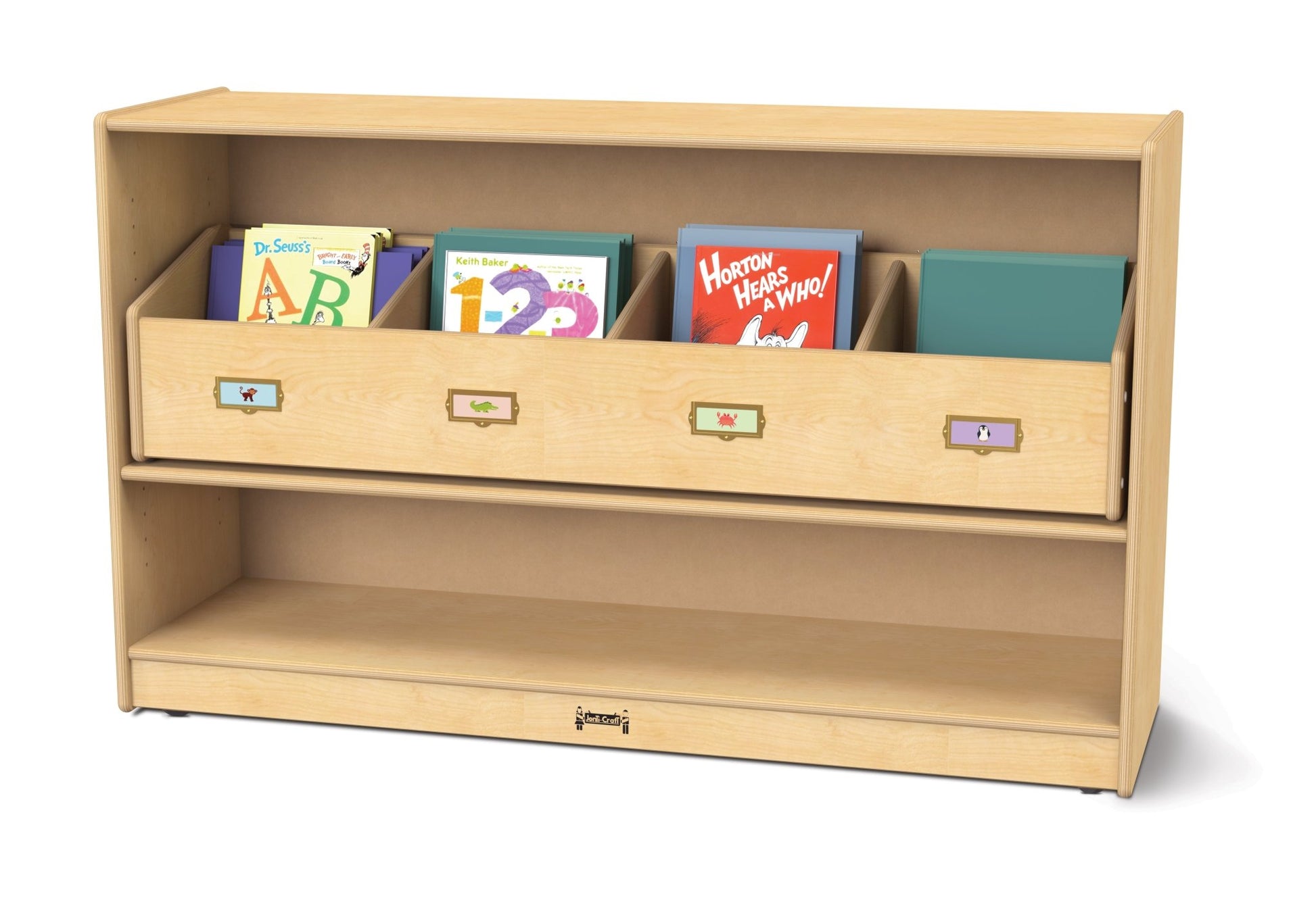 Jonti - Craft Tabletop Book Browser - 4 Section - SchoolOutlet