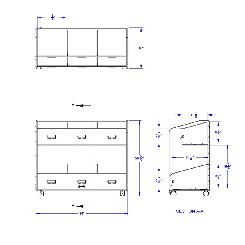 Jonti - Craft Mobile 6 - Section Book Organizer - SchoolOutlet