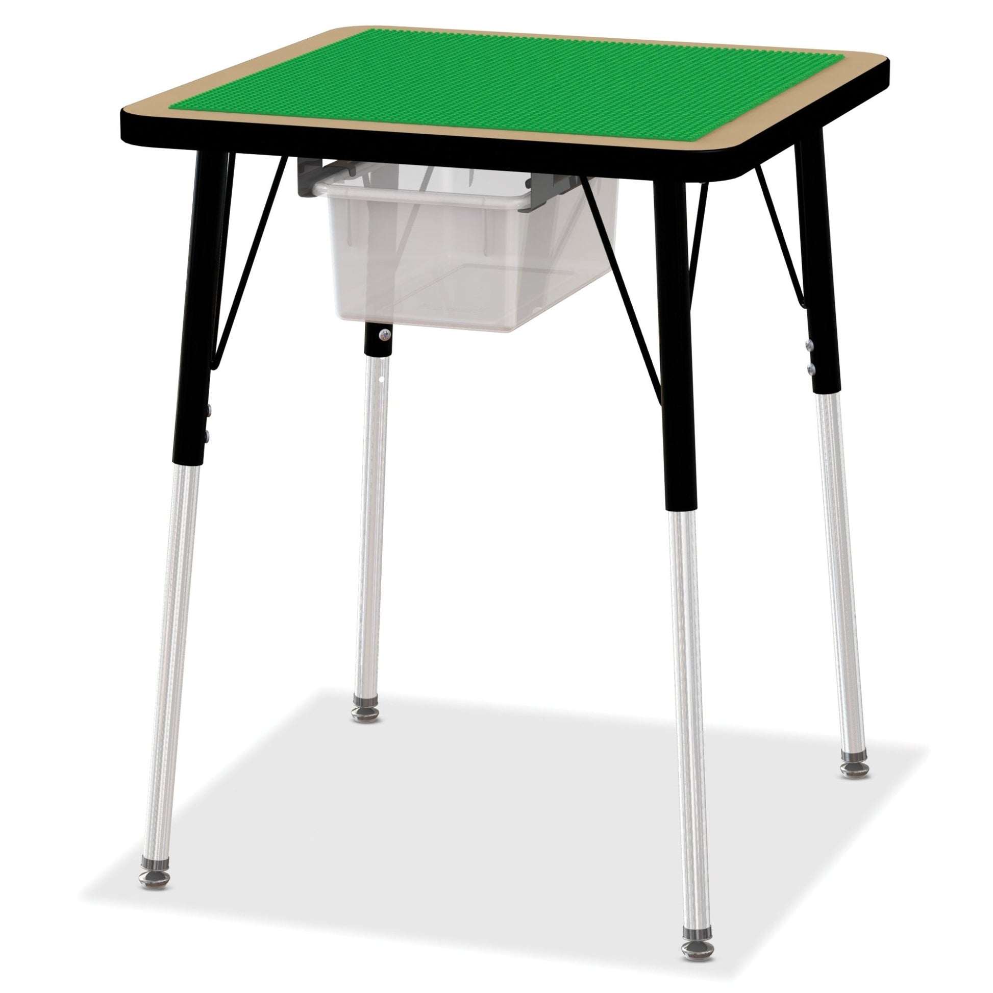 Jonti - Craft Adjustable Building Table - Traditional Brick Compatible - 24 - 31"H - SchoolOutlet
