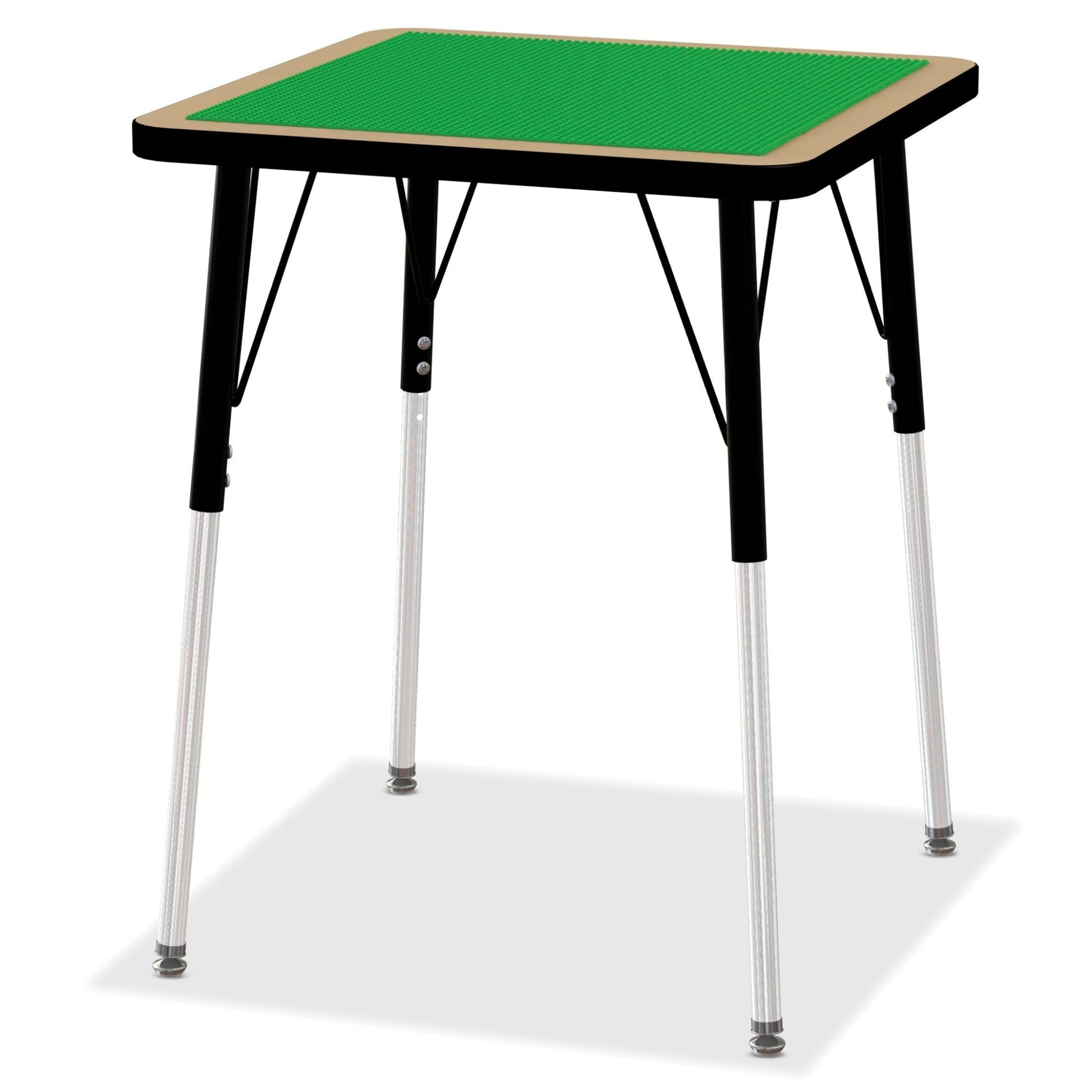 Jonti - Craft Adjustable Building Table - Traditional Brick Compatible - 24 - 31"H - SchoolOutlet