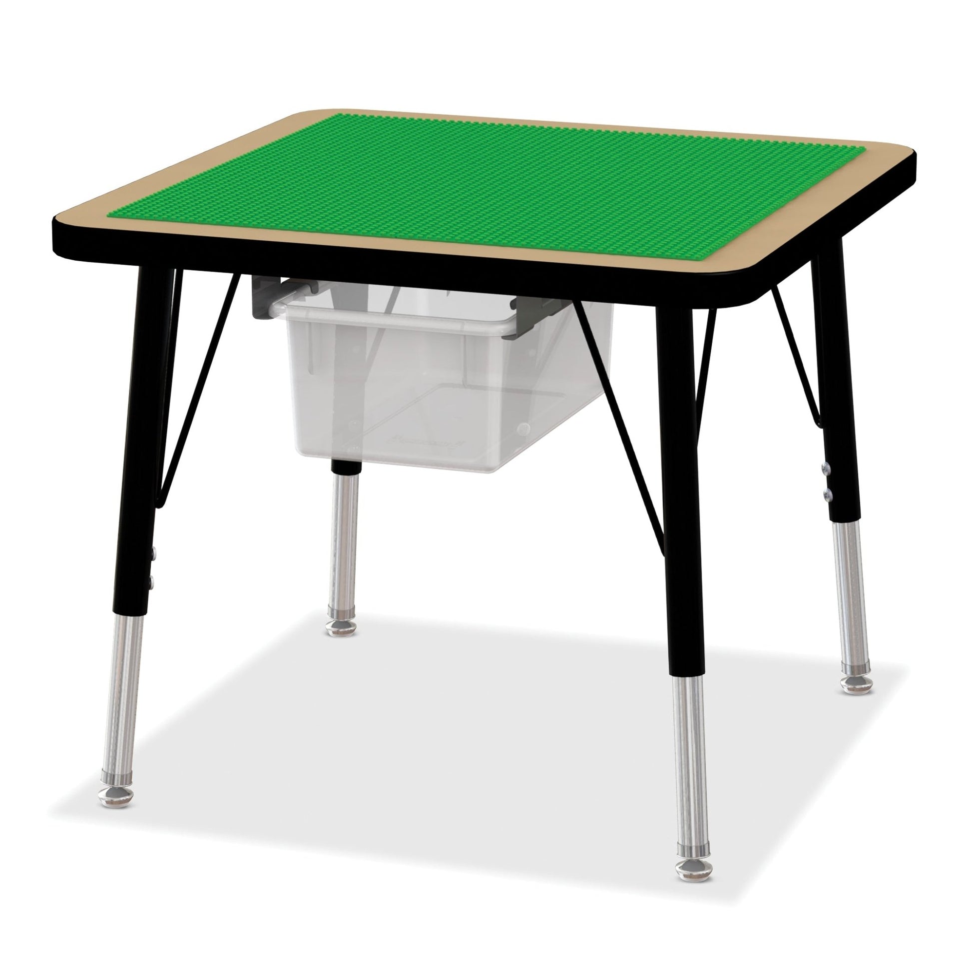 Jonti - Craft Adjustable Building Table - Traditional Brick Compatible - 15 - 24"H - SchoolOutlet