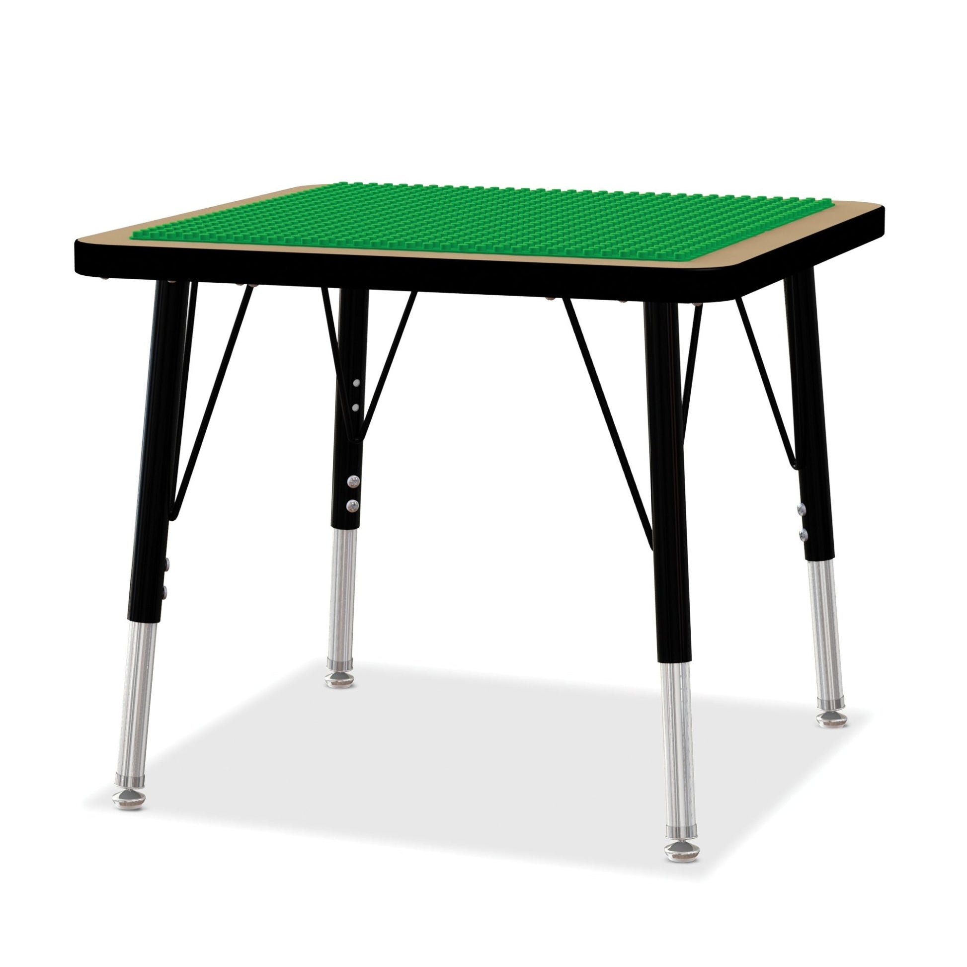 Jonti - Craft Adjustable Building Table - Preschool Brick Compatible - 15 - 24"H - SchoolOutlet
