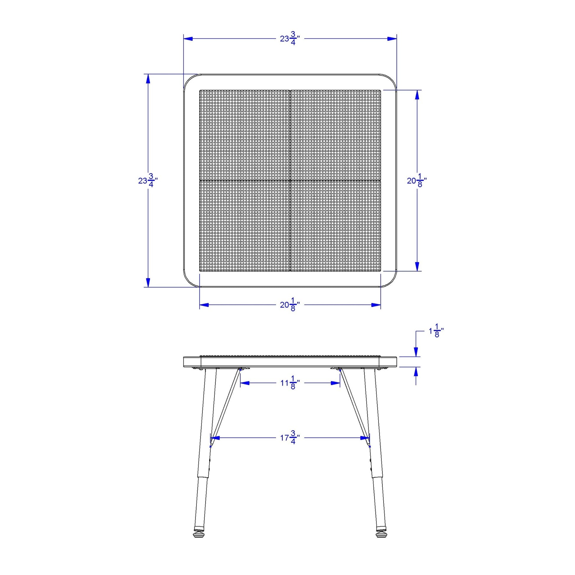 Jonti - Craft Adjustable Building Table - Preschool Brick Compatible - 15 - 24"H - SchoolOutlet