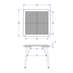 Jonti - Craft Adjustable Building Table - Preschool Brick Compatible - 15 - 24