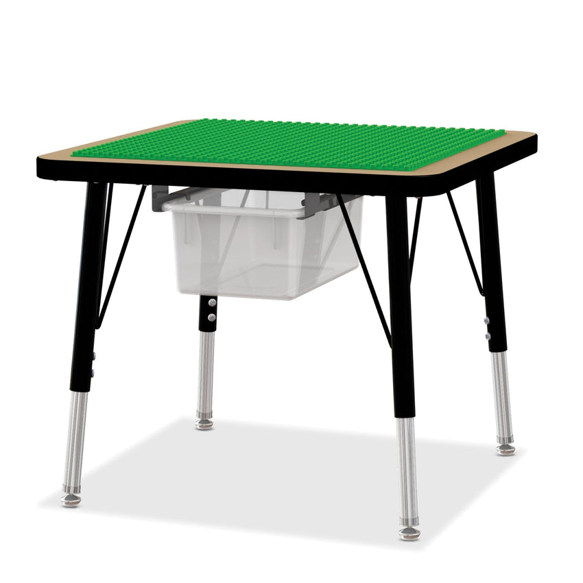 Jonti - Craft Adjustable Building Table - Preschool Brick Compatible - 15 - 24"H - SchoolOutlet