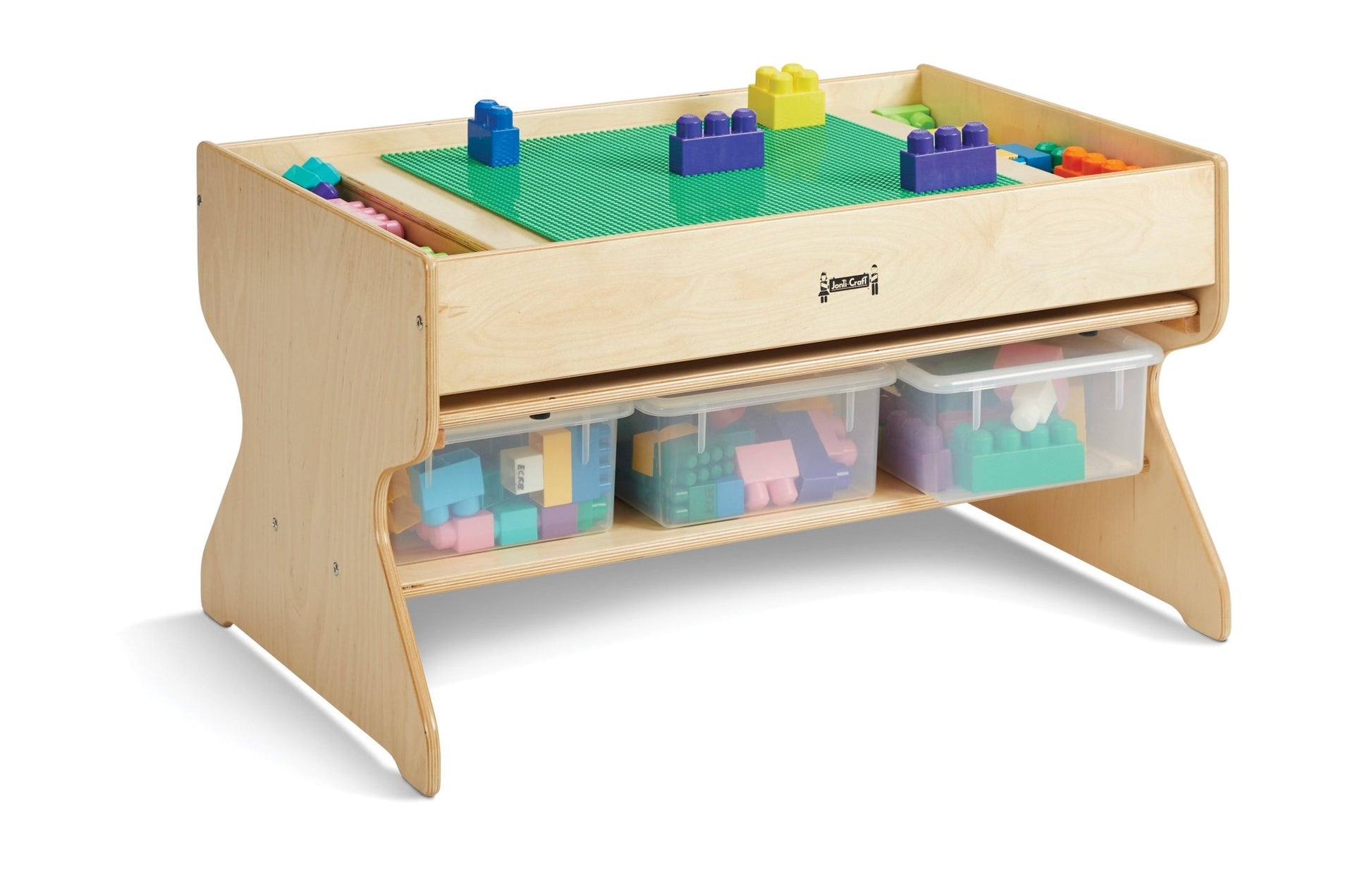 Jonti - Craft Deluxe Building Table - Traditional Brick Compatible - SchoolOutlet