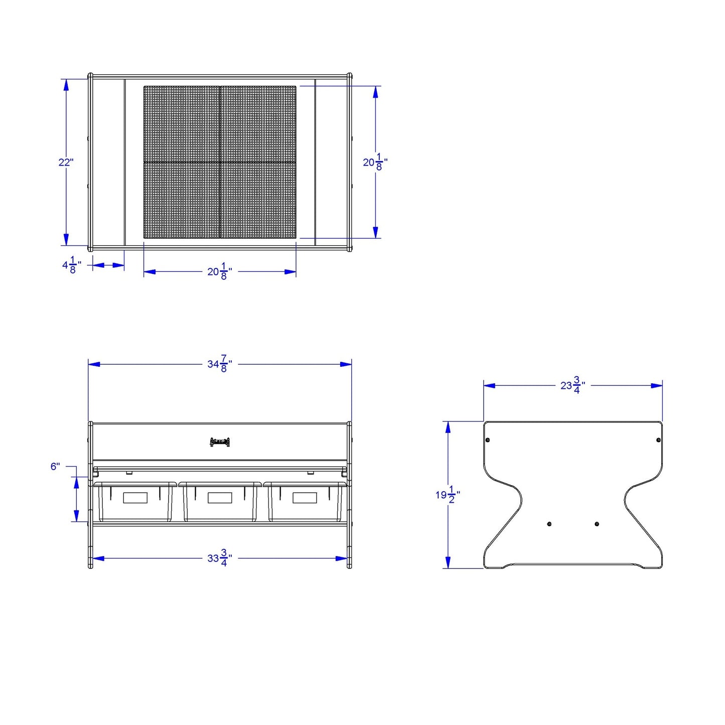 Jonti - Craft Deluxe Building Table - Preschool Brick Compatible - SchoolOutlet