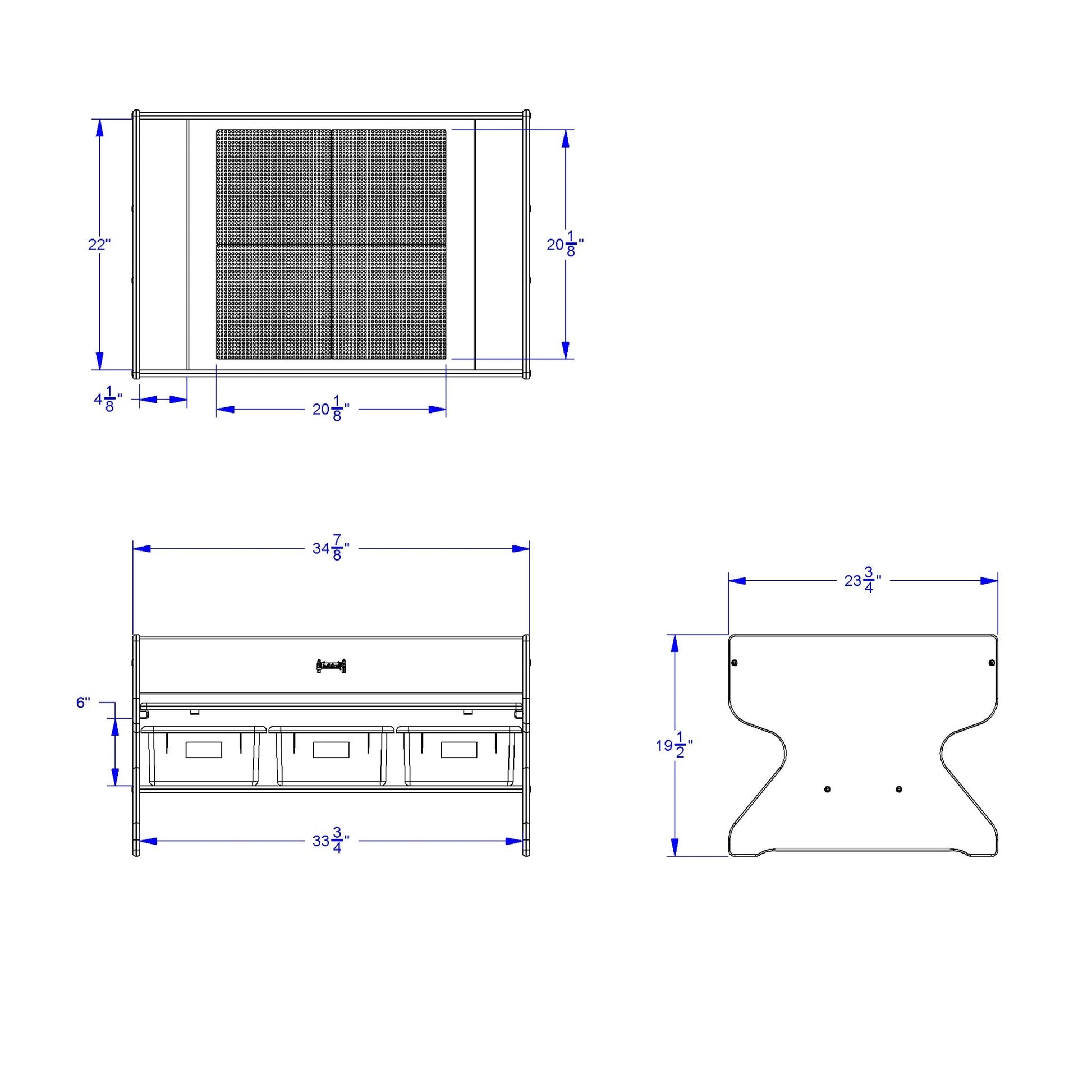 Jonti - Craft Deluxe Building Table - Preschool Brick Compatible - SchoolOutlet