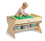 Jonti - Craft Deluxe Building Table - Preschool Brick Compatible - SchoolOutlet