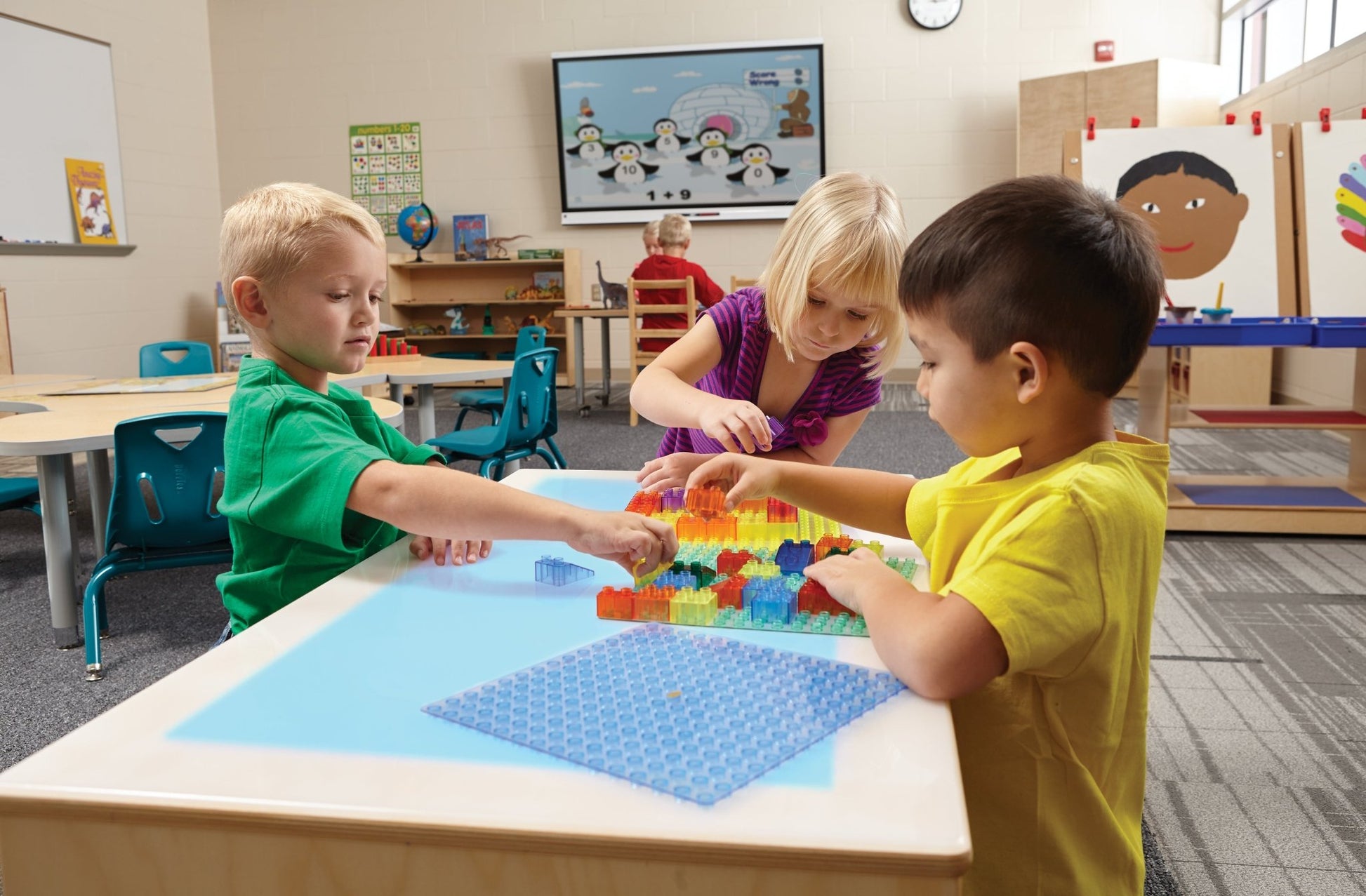 Jonti - Craft Large Light Table - Multicolored - SchoolOutlet