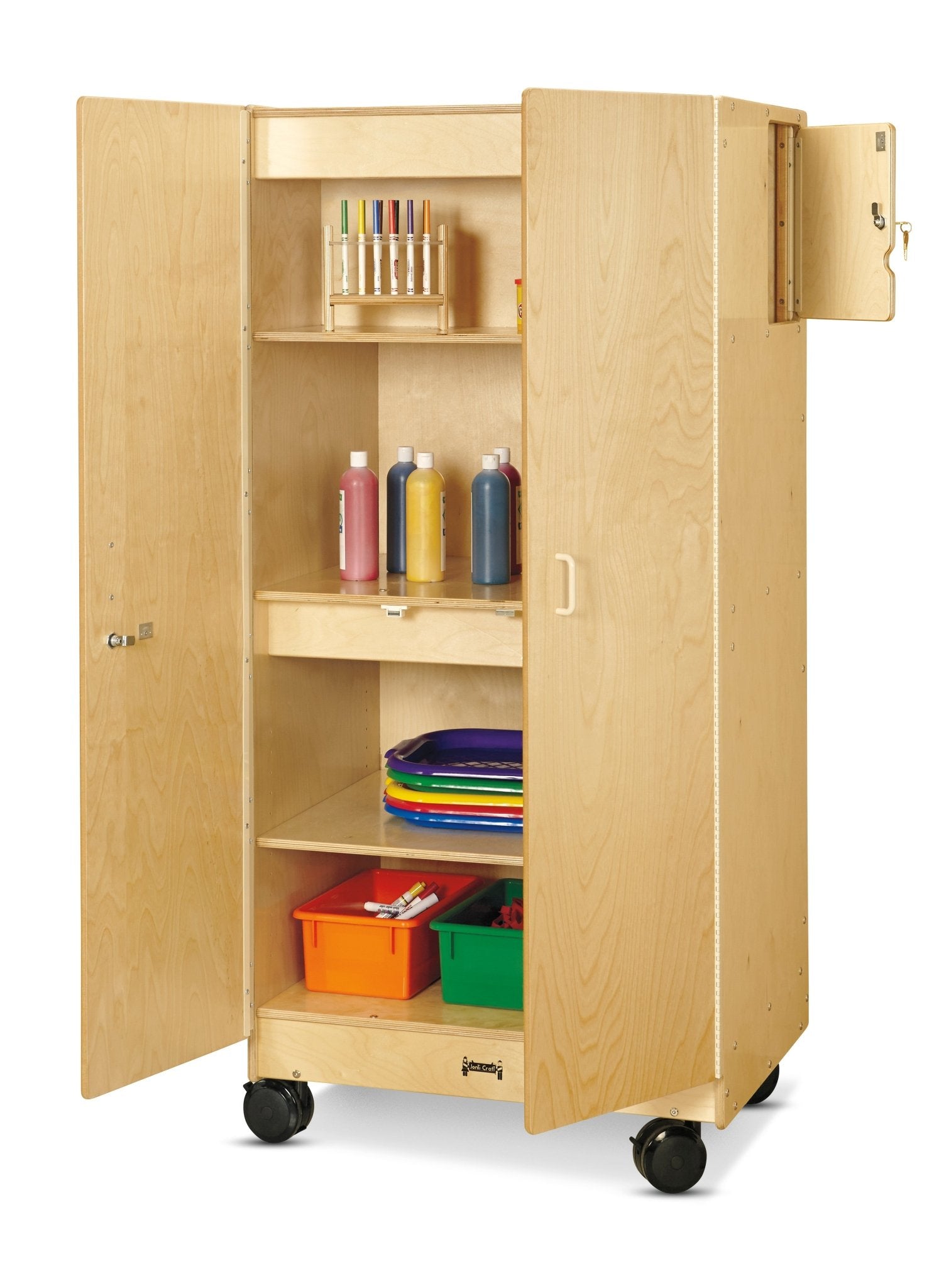 Jonti - Craft Hideaway Storage Cabinet - Mobile - SchoolOutlet
