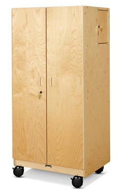 Jonti-Craft Hideaway Storage Cabinet - Mobile