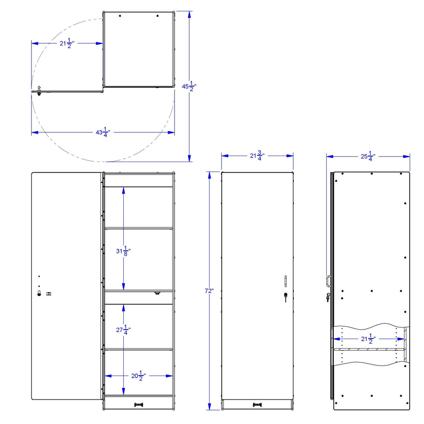 Jonti - Craft Single Storage Cabinet - SchoolOutlet