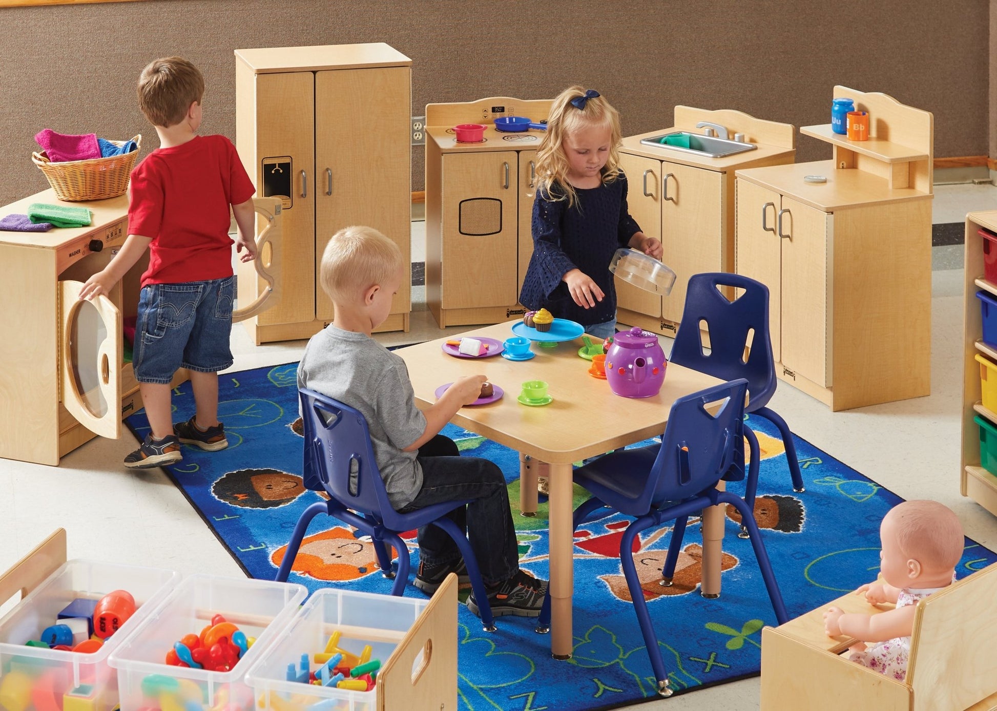 Jonti - Craft Purpose+ Square Table - 24" x 24" - SchoolOutlet