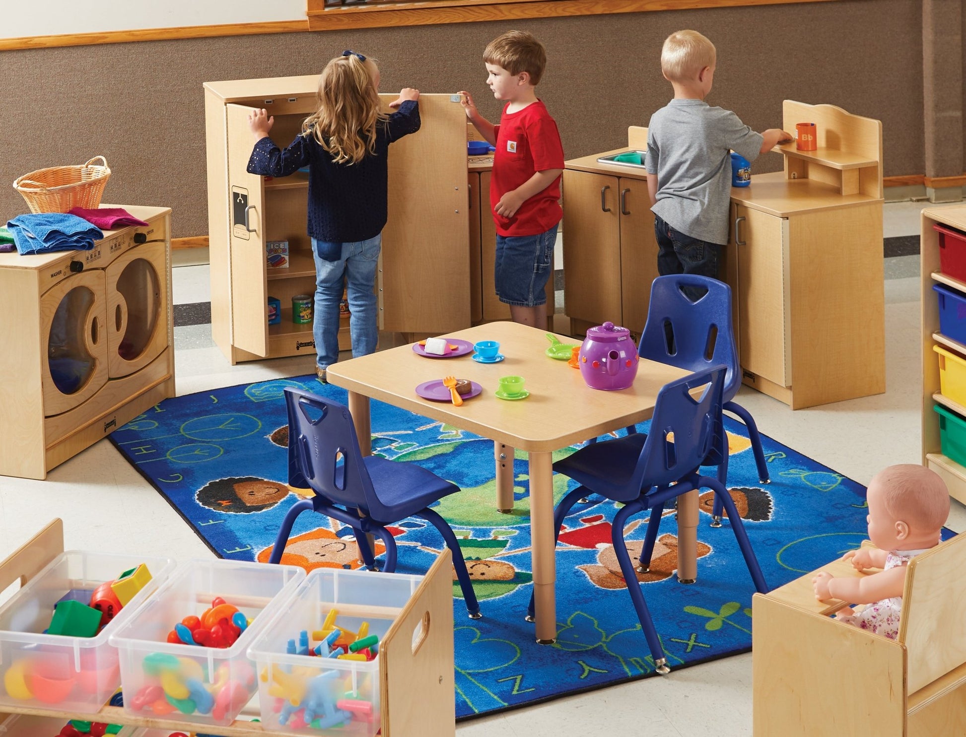 Jonti - Craft Purpose+ Square Table - 24" x 24" - SchoolOutlet
