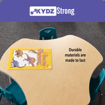 Berries Dry Erase Collaborative Bowtie Table - 24