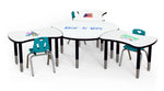 Berries Dry Erase Collaborative Bowtie Table - 24
