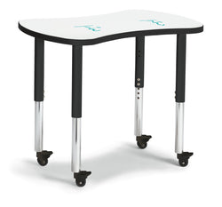 Berries Dry Erase Collaborative Bowtie Table - 24" X 35"