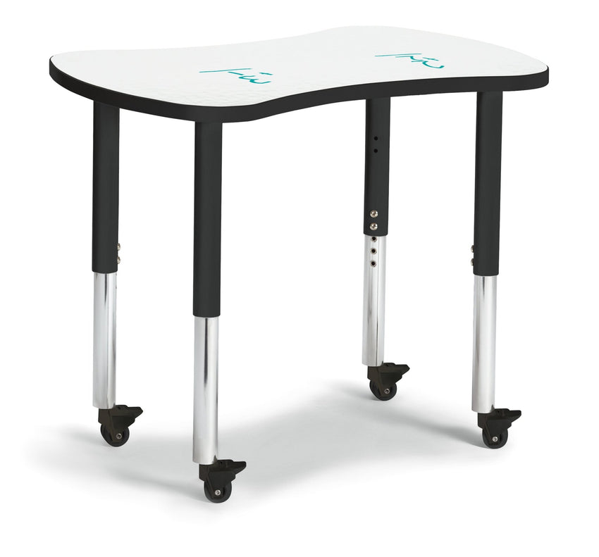 Berries Dry Erase Collaborative Bowtie Table - 24" X 35" - SchoolOutlet