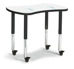 Berries Dry Erase Collaborative Bowtie Table - 24