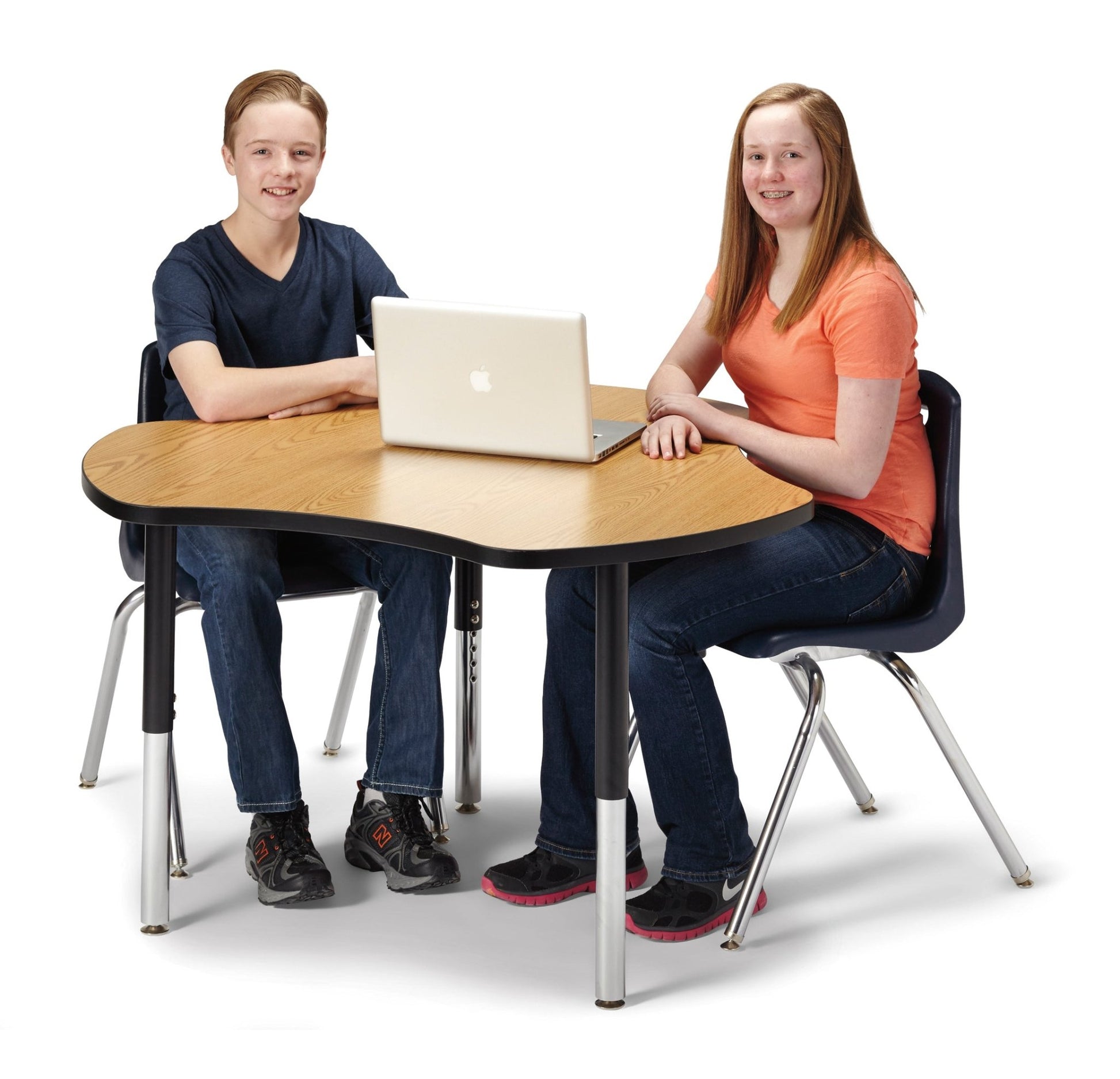 Berries Collaborative Hub Table - 44" X 47" - SchoolOutlet