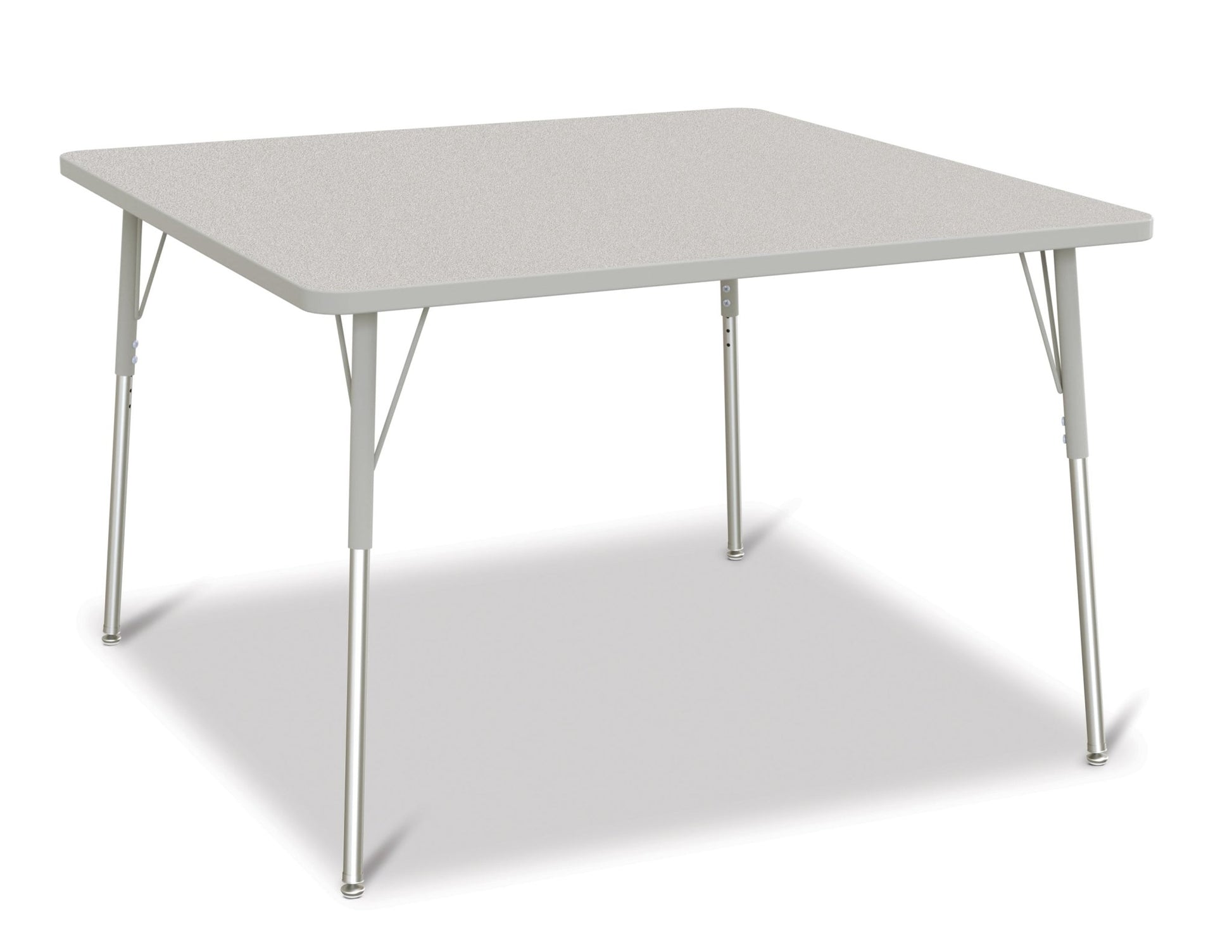 Berries Square Activity Table - 48" X 48", Adult - height - SchoolOutlet