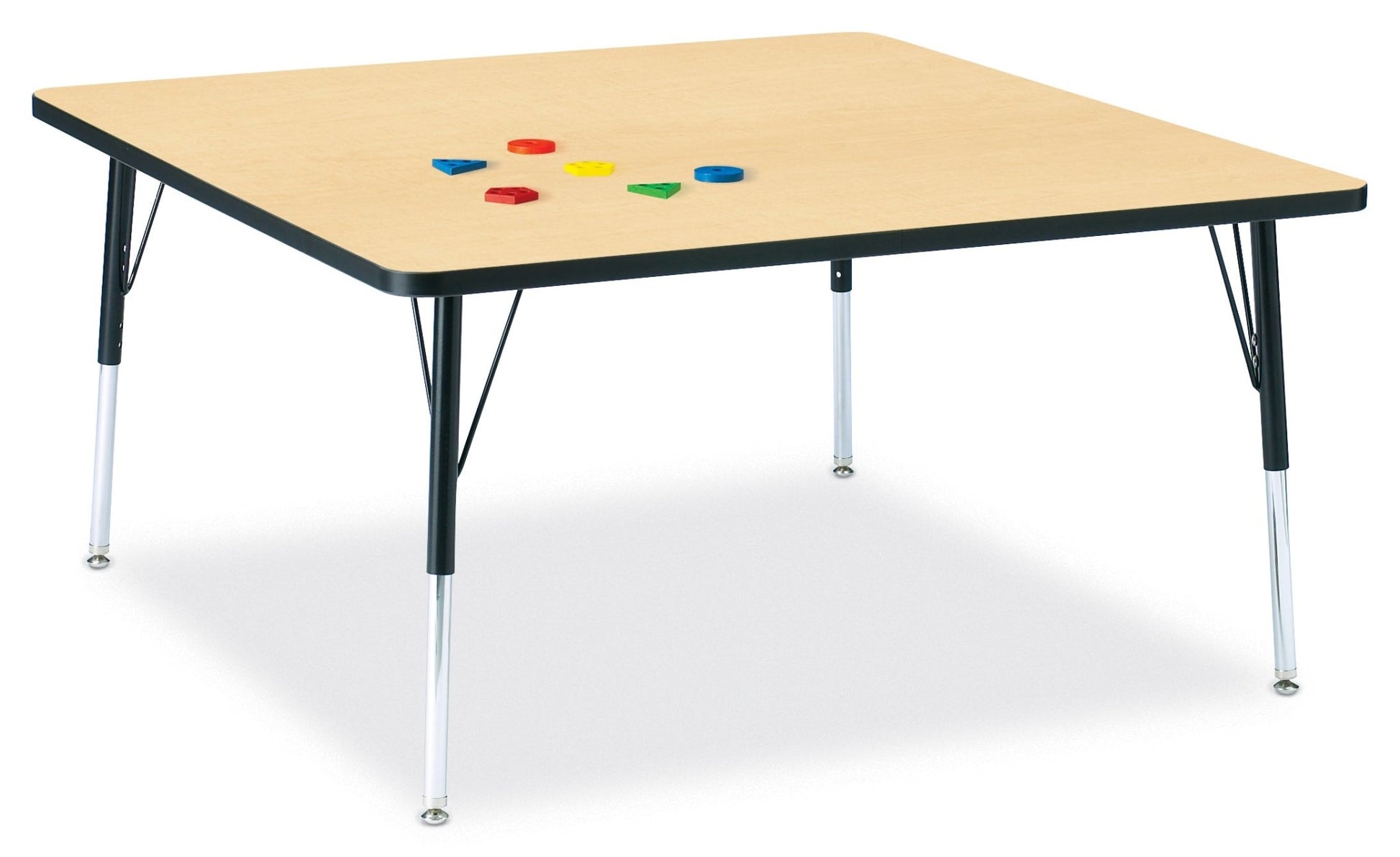 Berries Square Activity Table - 48" X 48", Adult - height - SchoolOutlet
