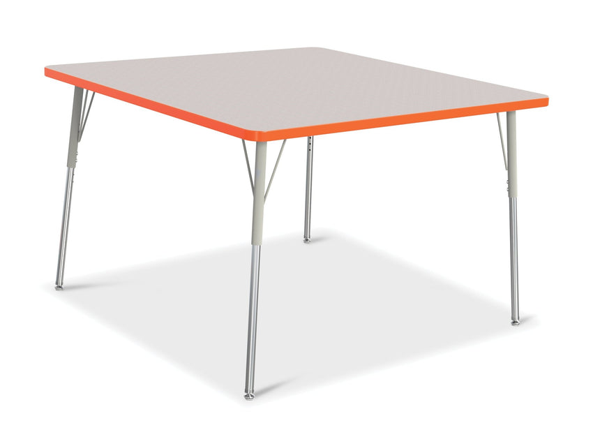 Berries Square Activity Table - 48" X 48", Adult - height - SchoolOutlet
