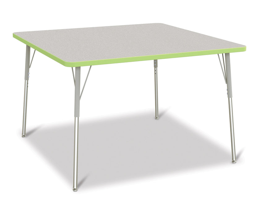 Berries Square Activity Table - 48" X 48", Adult - height - SchoolOutlet