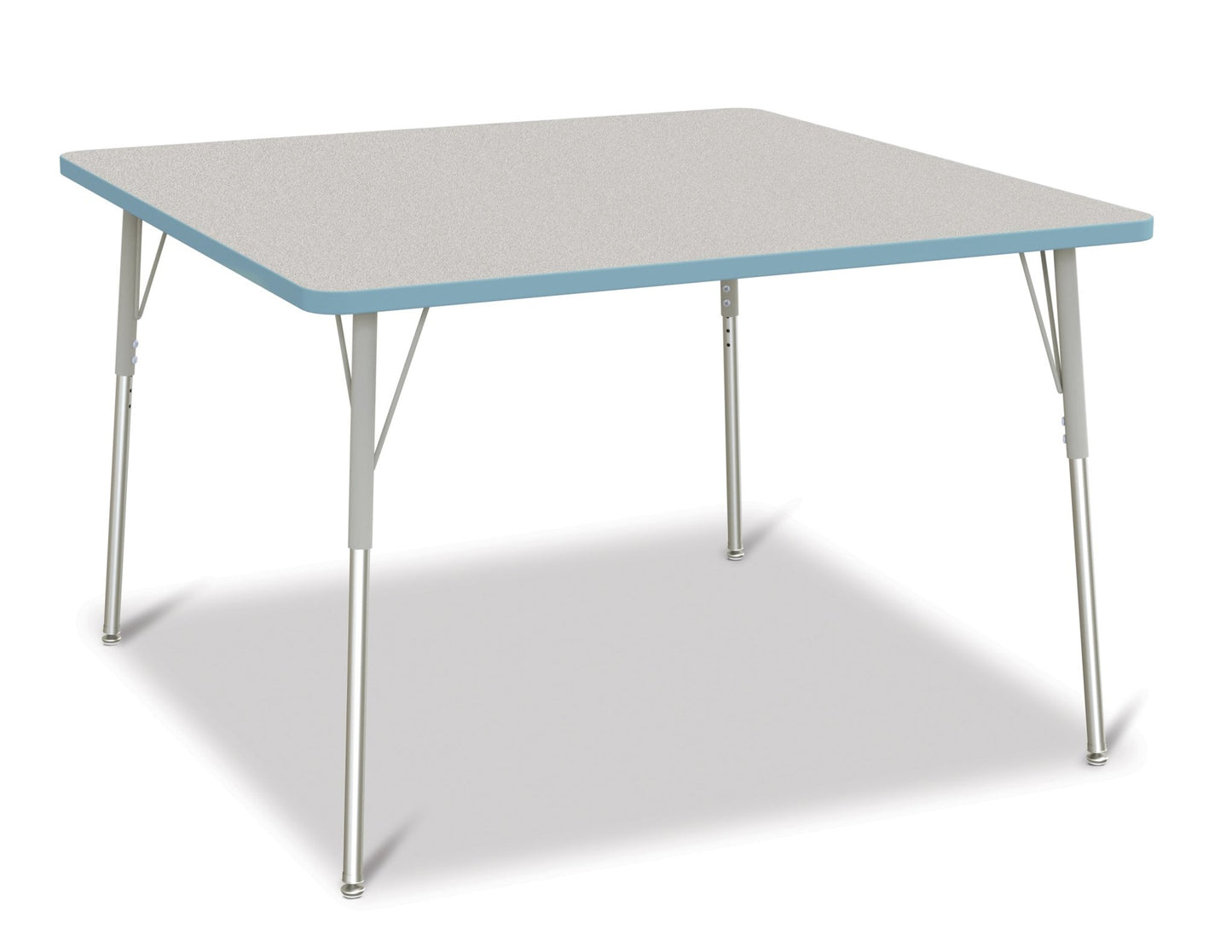 Berries Square Activity Table - 48" X 48", Adult - height - SchoolOutlet