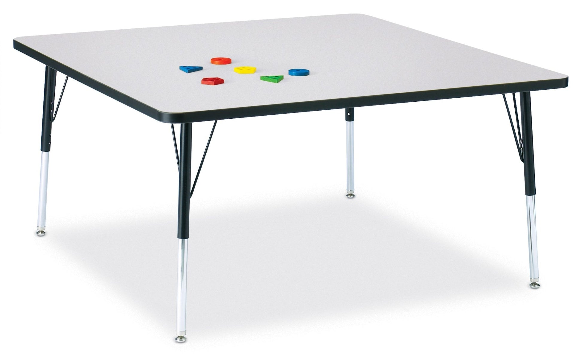 Berries Square Activity Table - 48" X 48", Adult - height - SchoolOutlet