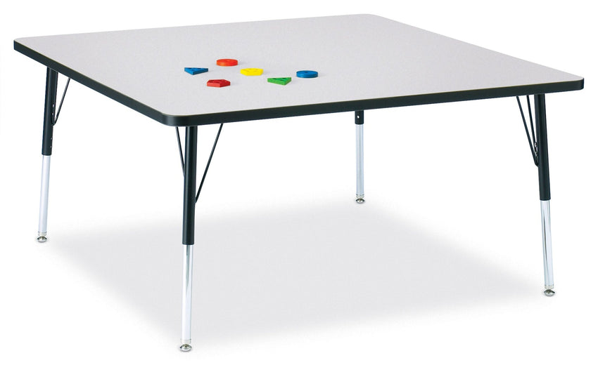 Berries Square Activity Table - 48" X 48", Adult - height - SchoolOutlet