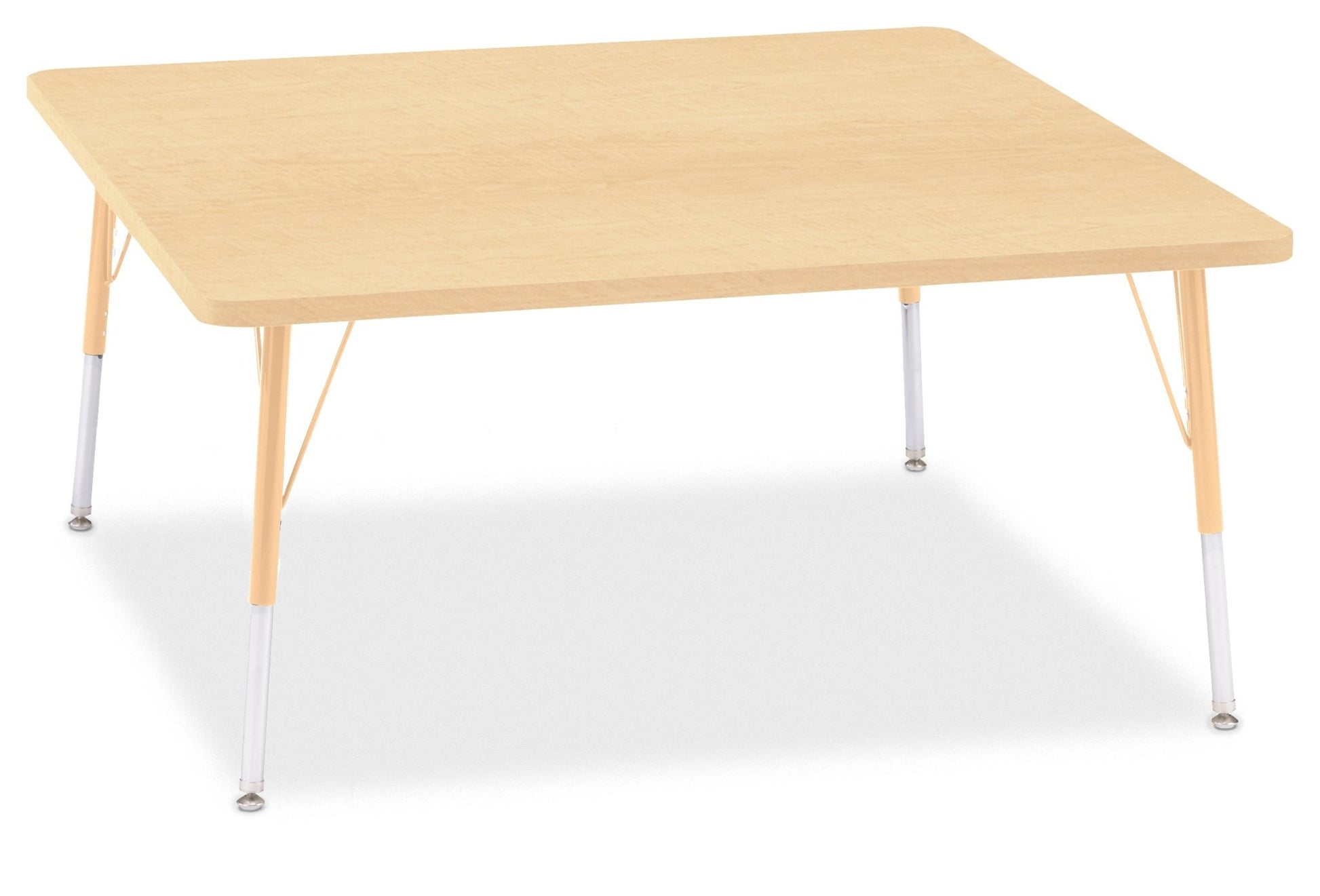 Berries Square Activity Table - 48" X 48", Adult - height - SchoolOutlet
