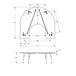 Berries Horseshoe Activity Table - 66