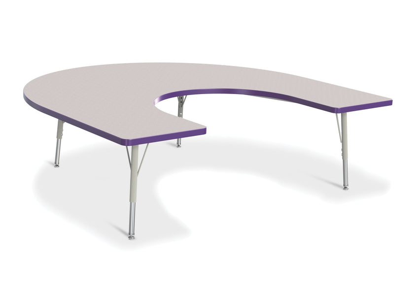 Berries Horseshoe Activity Table - 66" X 60", Elementary - height (15" - 24") - SchoolOutlet